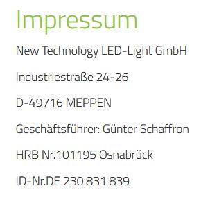 Impressum led-stall-lampen-kaelber.de.ntligm.de